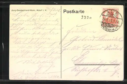 AK Adorf i. V., Jung-Deutschland-Heim