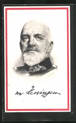 AK Portrait Heerführer von Heeringen