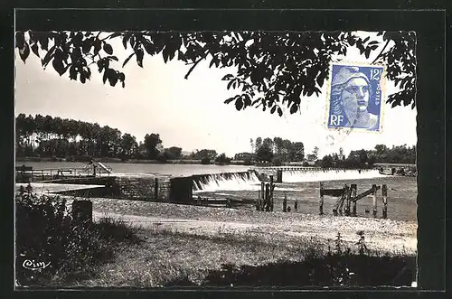 AK Michery, Les bords de l`Yonne, Le Barrage de Champfleury