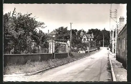 AK Michery, Entrée du Pays, Route de Pont-sur-Yonne