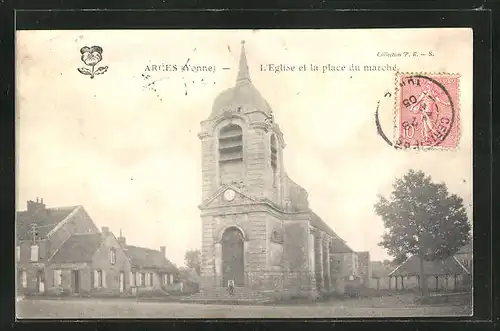 AK Arces, L`Eglise et la place du marché