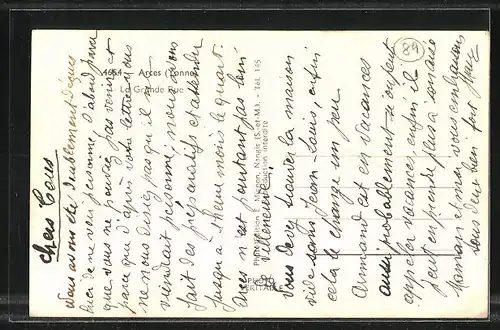 AK Arces, La Grande Rue