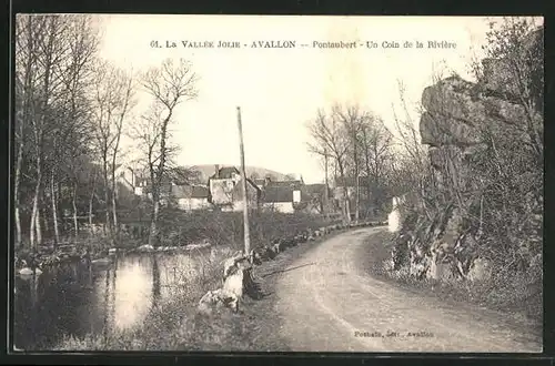 AK Pontaubert, Un Coin de la Riviére