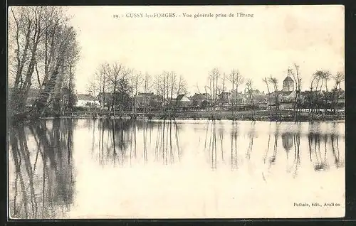 AK Cussy-les-Forges, Vue generale prise de l`Etang