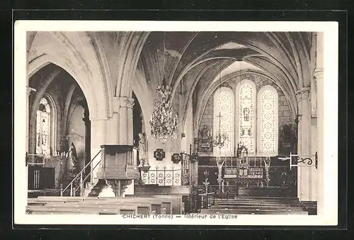 AK Chichery, Interieur de l`Eglise