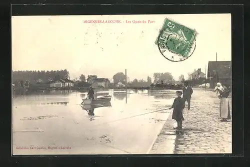 AK Migennes-Laroche, Les Quais du Pont