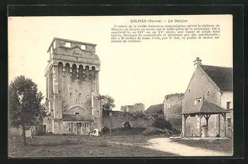 AK Druyes, Le Donjon