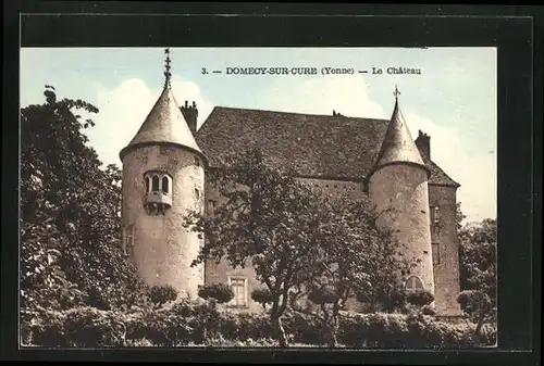 AK Domecy-sur-Cure, Le Château