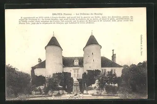 AK Druyes, Le Château du Boulay