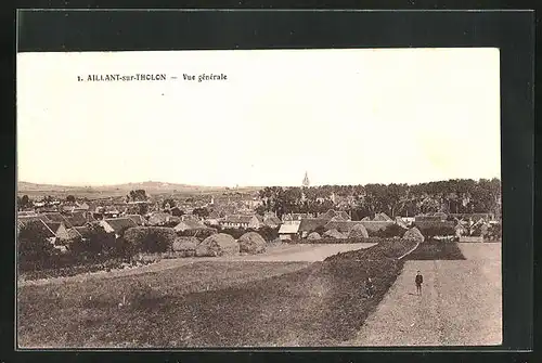 AK Aillant-sur-Tholon, Vue Générale