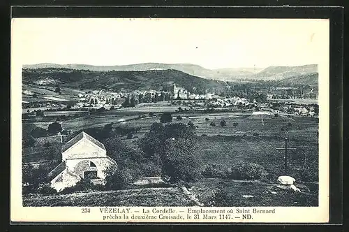AK Vézelay, la Cordelle