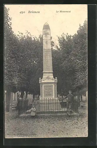 AK Brienon, Le Monument