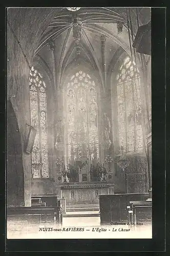 AK Nuits-sous-Ravieres, L`Eglise, le Choeur