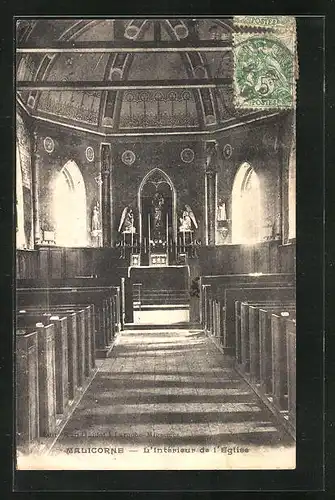 AK Malicorne, L`interieur de l`Eglise