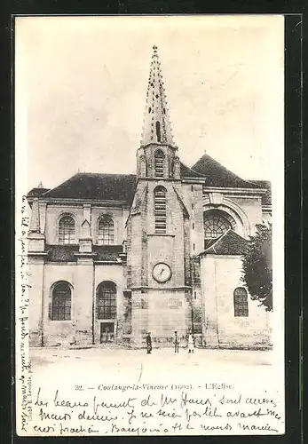 AK Coulange-la-Vineuse, L`Eglise