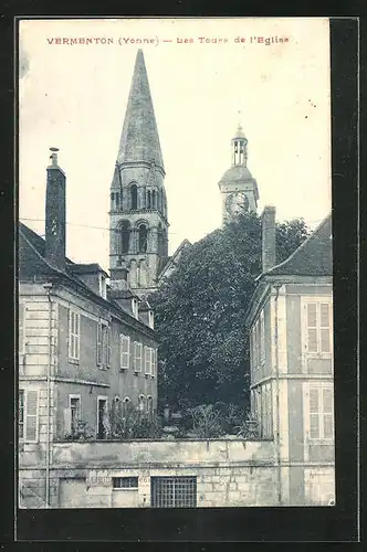 AK Vermenton, Les Tours de l`Eglise