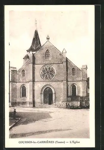 AK Courson-les-Carriéres, l'Eglise