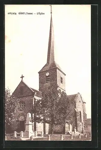 AK Gigny, l'Église