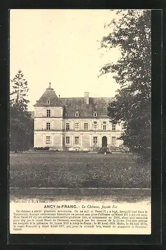 AK Ancy-le-Franc, le Chateau