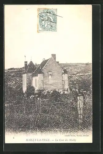 AK Mailly-la-Ville, la Cour des Mailly