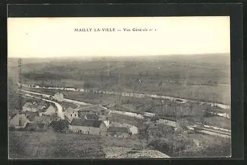 AK Mailly-la-Ville, Vue Générale
