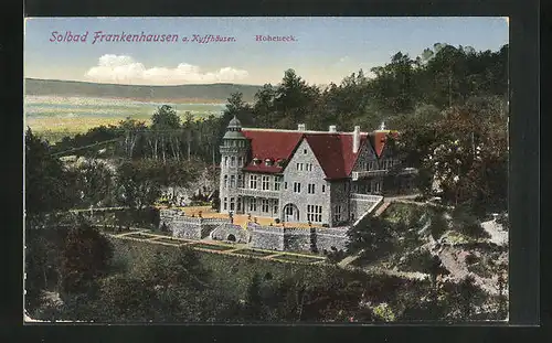 AK Bad Frankenhausen / Kyffhäuser, Schloss Hoheneck