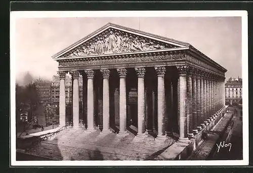 AK Paris, Église de la Madeleine