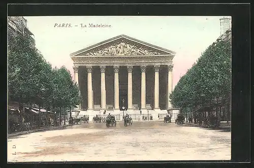 AK Paris, Église de la Madeleine