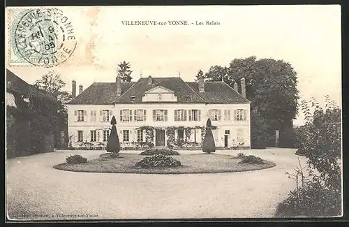 AK Villeneuve-sur-Yonne, Les Relais