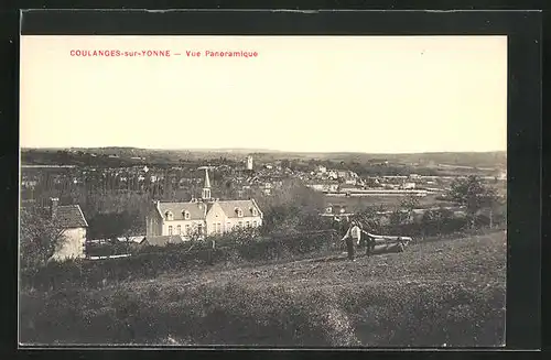 AK Coulanges-sur-Yonne, Vue Panoramique