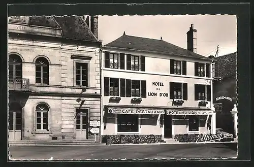 AK Coulanges-sur-Yonne, Hotel du Lion d`Or