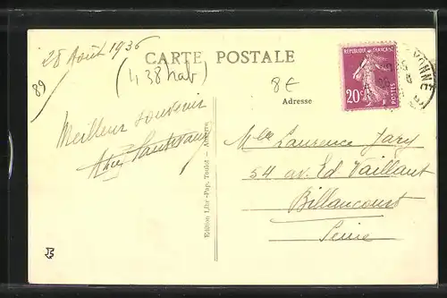 AK Chichery, Un coin du Pays