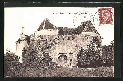 AK Ravières, Le Chateau de Rochefort