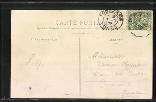 AK Toucy, Monument P. Larousse