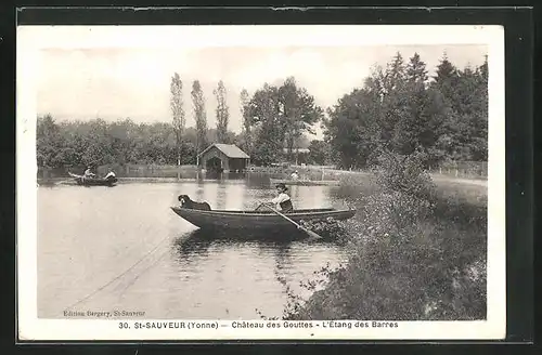 AK Saint-Sauveur, Chateau des Gouttes - L`Etang des Barres