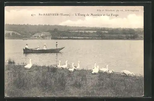 AK Saint-Sauveur, L`Ètang de Moutiers et La Forge