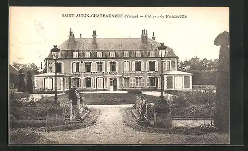 AK Saint-Aubin-Chateauneuf, Chateau de Frauville