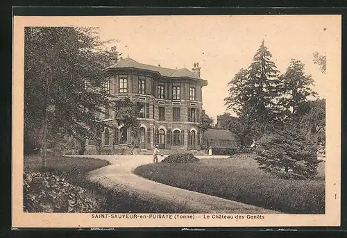 AK Saint-Sauveur-en-Puisaye, Le Chateau des Genets