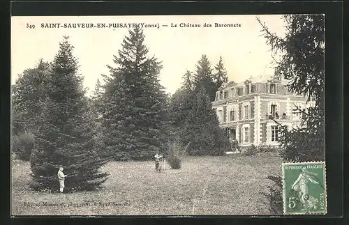 AK Saint-Sauveur-en Puisaye, Le Chateau des Baronnets