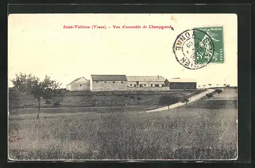 AK Saint-Valèrien, Vue d`ensemble de Champgrand