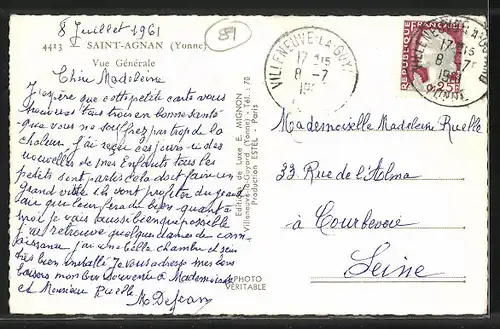 AK Saint-Agnan, Vue Gènèrale