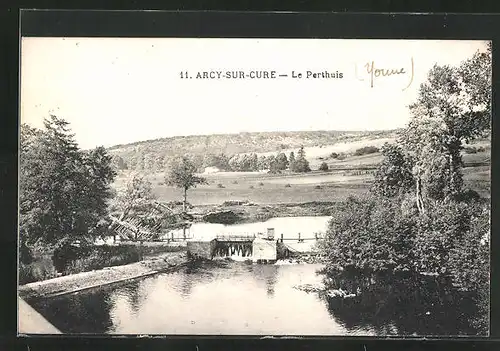 AK Arcy-sur-Cure, Le Perthuis