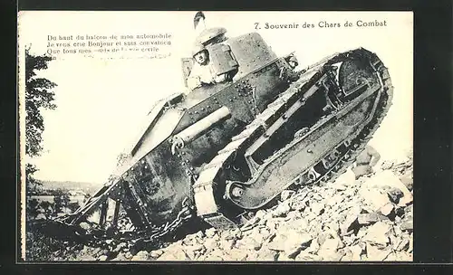 AK Chars de Combat, französischer Panzer