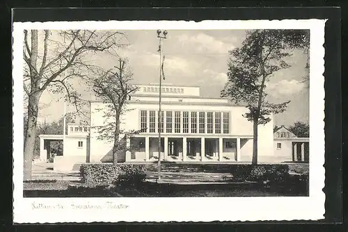 AK Zittau / Sachsen, Grenzland-Theater