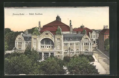 AK Essen / Ruhr, Städt. Saalbau