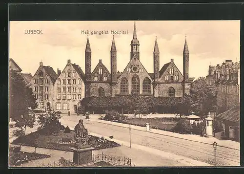 AK Lübeck, Blick auf das Heiligengeist Hospital
