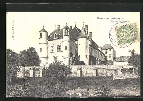 AK Noyers-sur-Serein, Chateau de Moutot