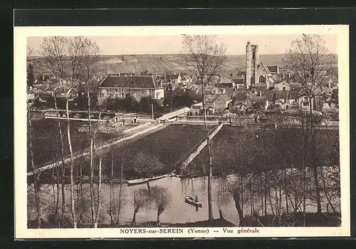 AK Noyers-sur-Serein, Vue générale