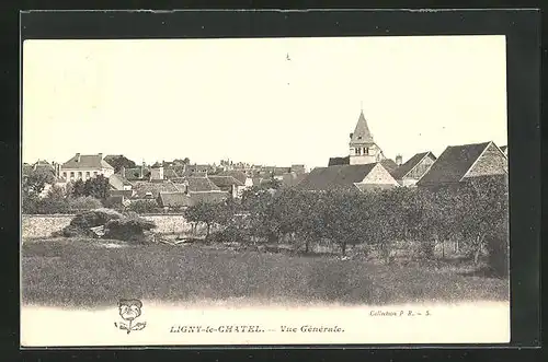 AK Ligny-le-Chatel, Vue générale