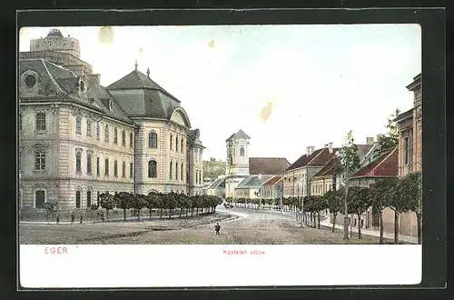 AK Eger, Káptalan utcza